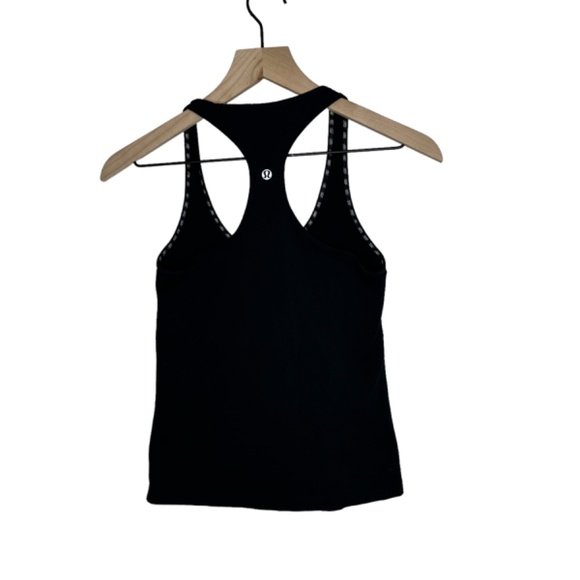 Lululemon Cool Racerback Reversible Tank, Race Length, Color Black, Size 4 - Picture 2 of 4